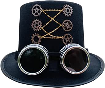 black steampunk hat|steampunk hats for men.